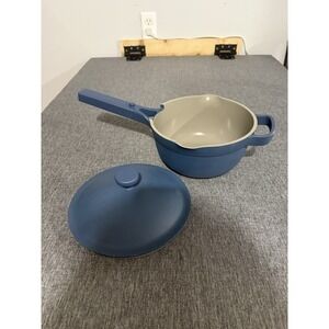 Our Place 8.5" Ceramic Nonstick Mini Always Pan Blue Salt 1.2 QT